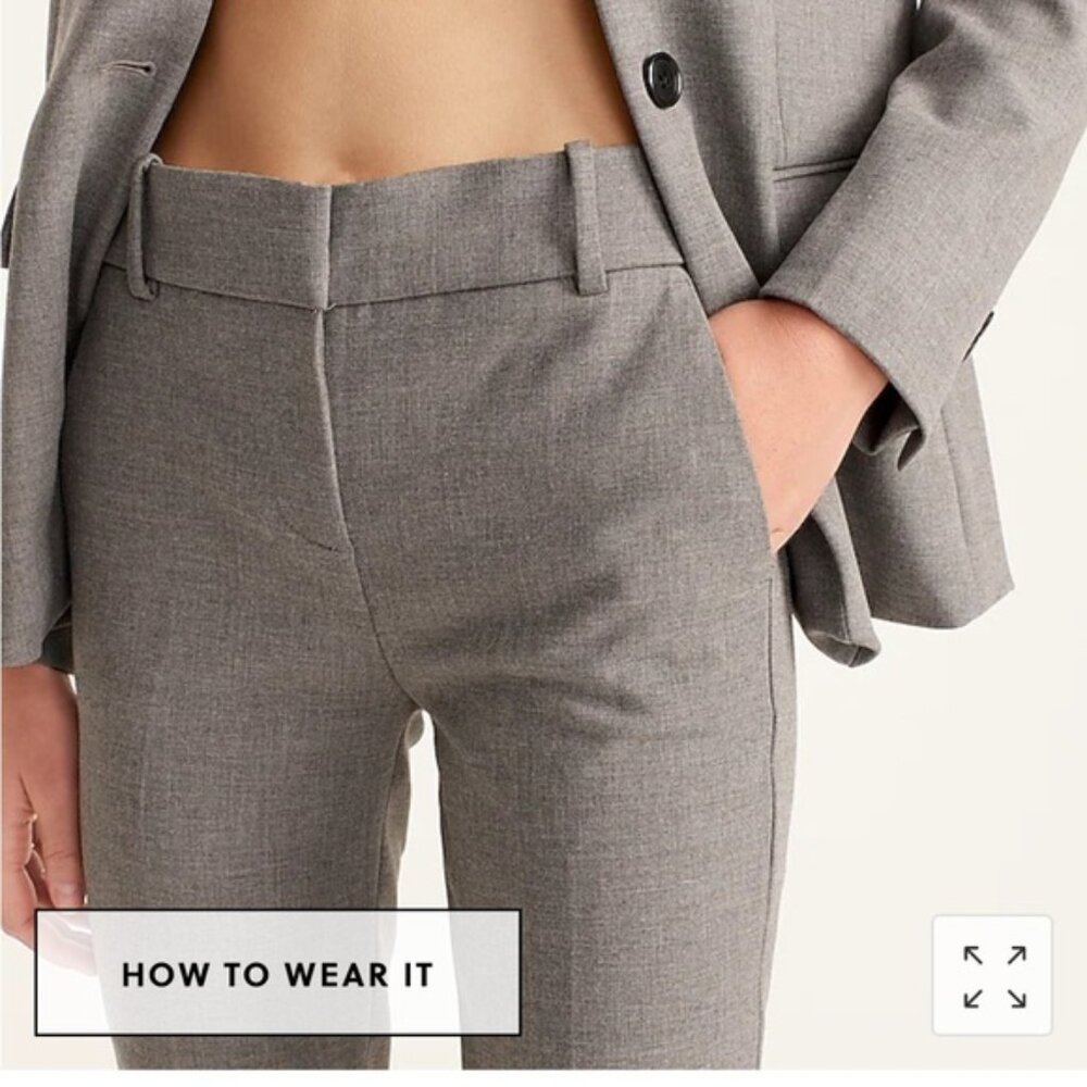 J. CREW Cameron Stretch Tailored Dress Pants OP - Like new. - Picture 3 of 11